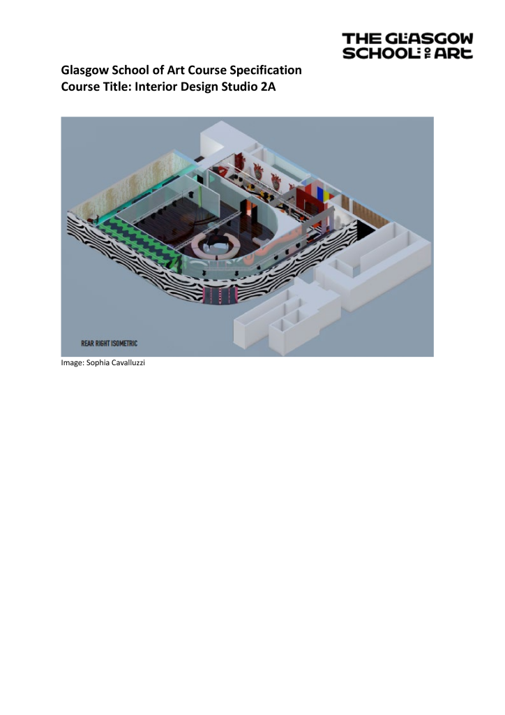 BA (Hons) Interior Design Studio 2A 2024-25 – GSA Documents