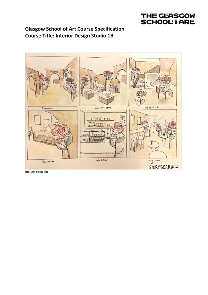 BA (Hons) Interior Design Studio 1B 2025-26 – GSA Documents