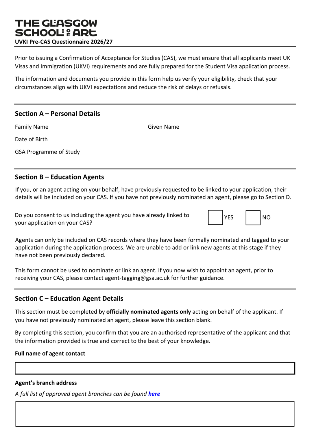 Ukvi Example UKVI Questionnaire 2026/27 – GSA Documents